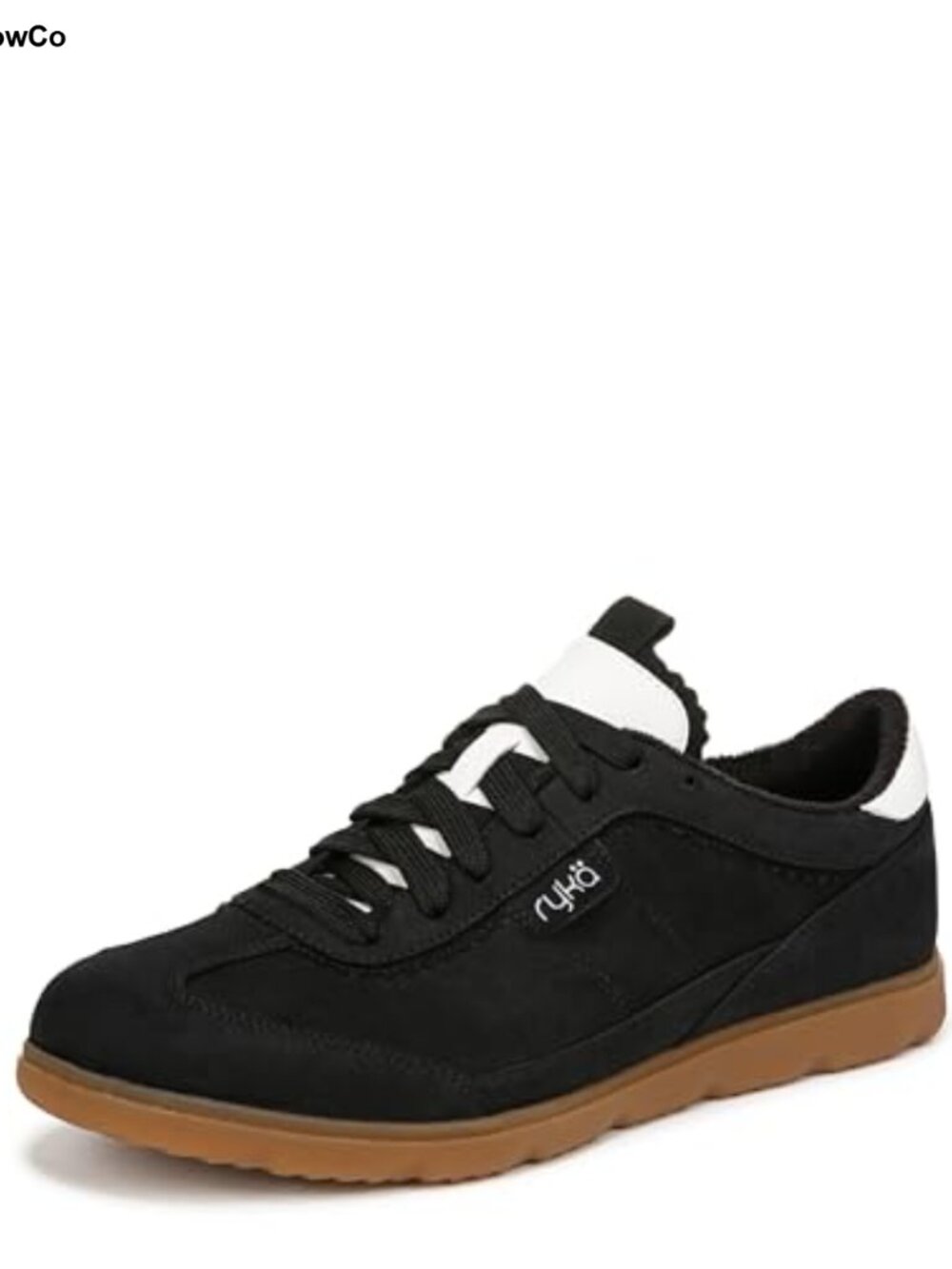 Slip-On Fashion Sneakers Faux Suede Womens Casual Walking Shoes Lace Up